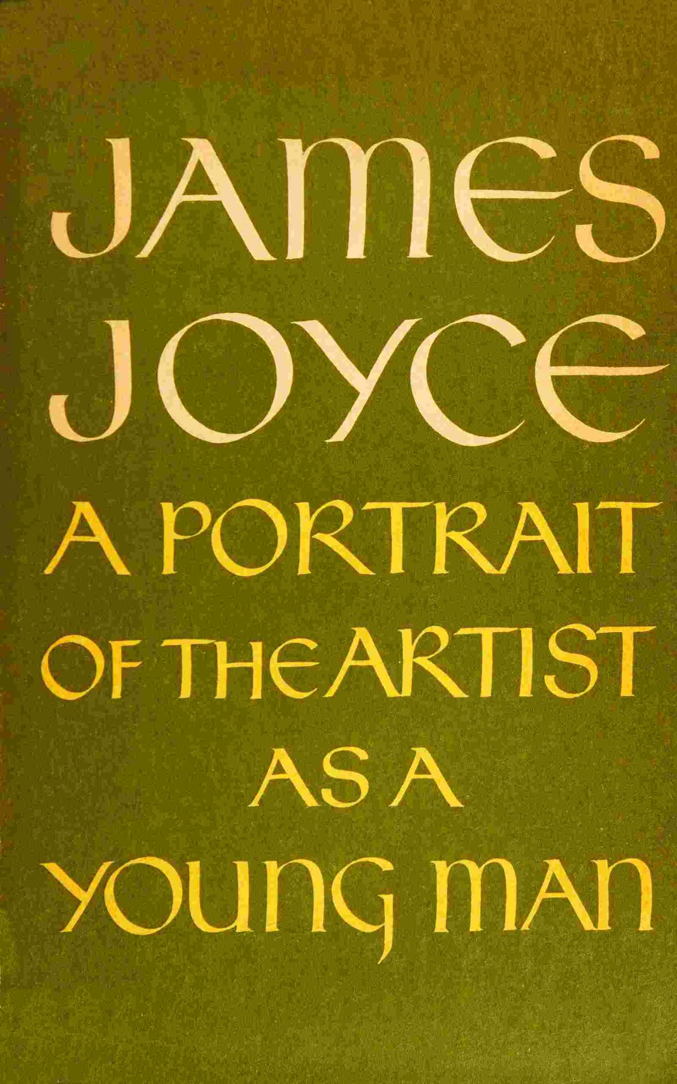 A Portrait of the Artist as a Young Man
