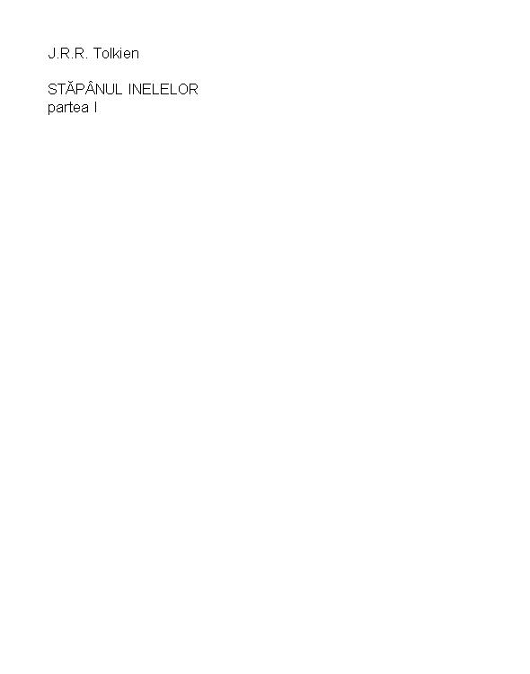 Stapinul inelelor 1 - Fratia inelului