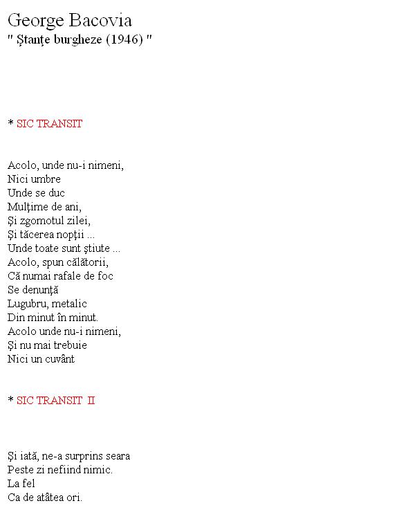 Stante burgheze