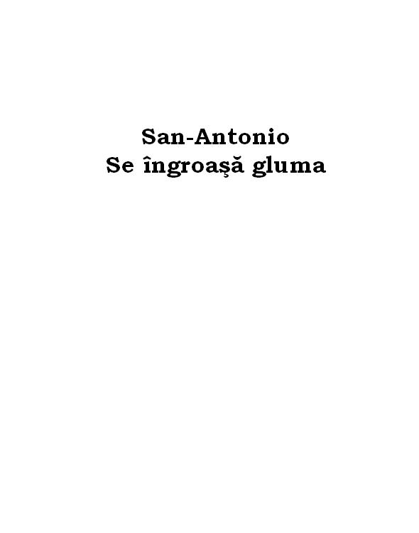 Se ingroasa gluma