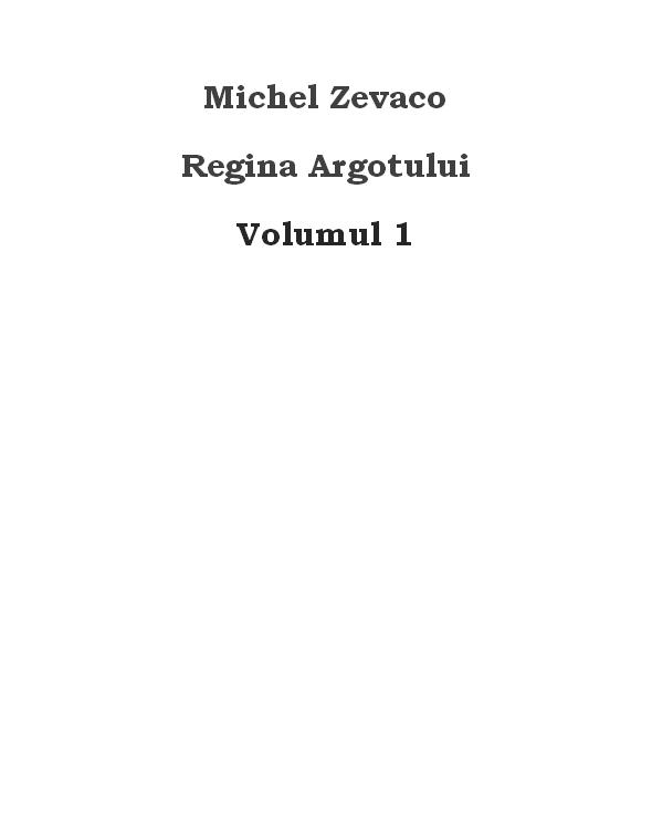 Regina Argotului vol.1