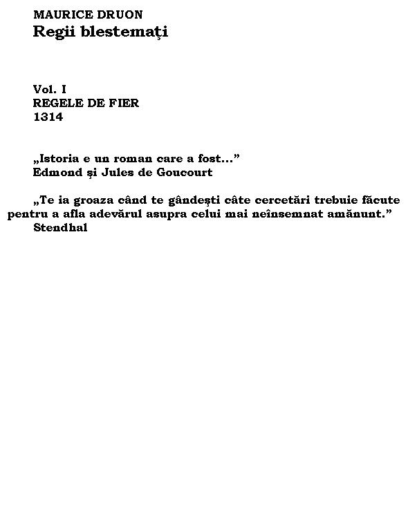 Regii blestemati 1 - Regele de fier