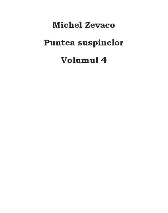 Puntea suspinelor - vol.4
