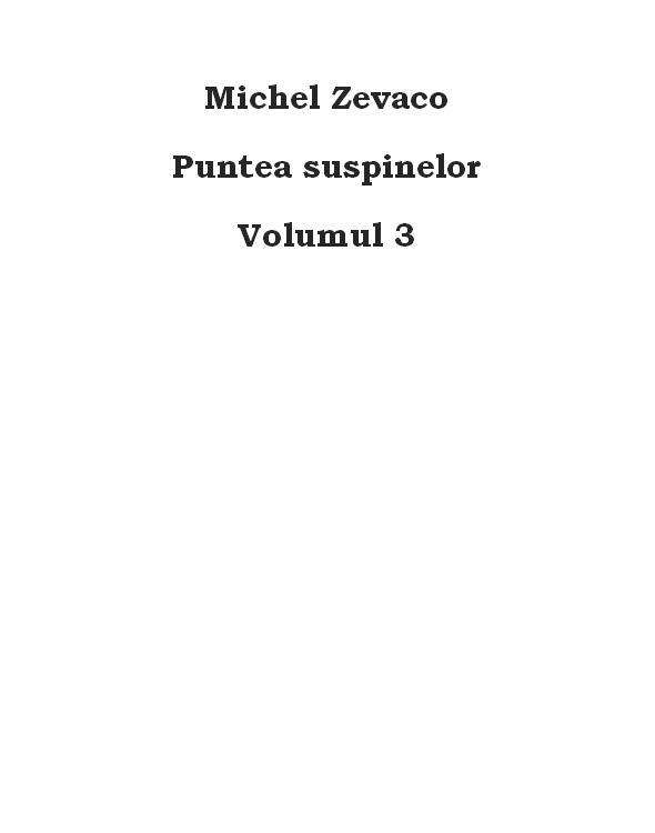 Puntea suspinelor - vol.3