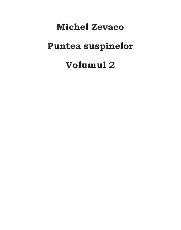 Puntea suspinelor - vol.2