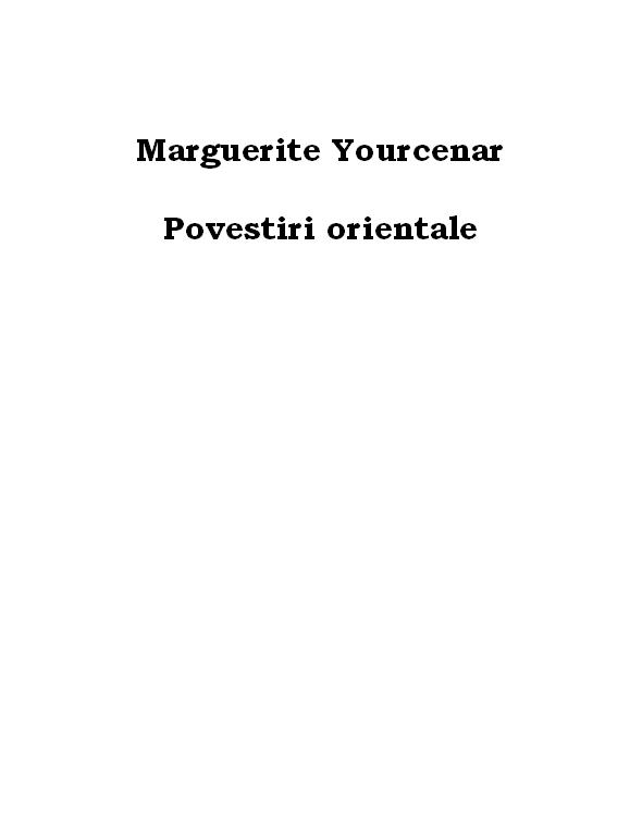 Povestiri orientale