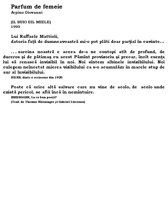 Parfum de femeie