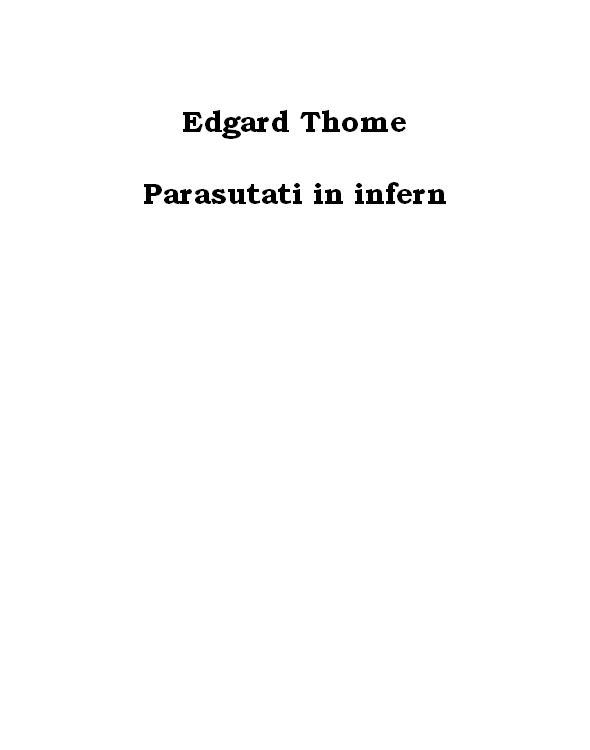 Parasutati in infern