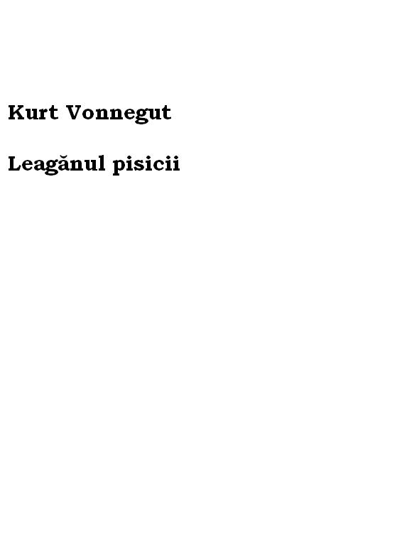 Leaganul pisicii