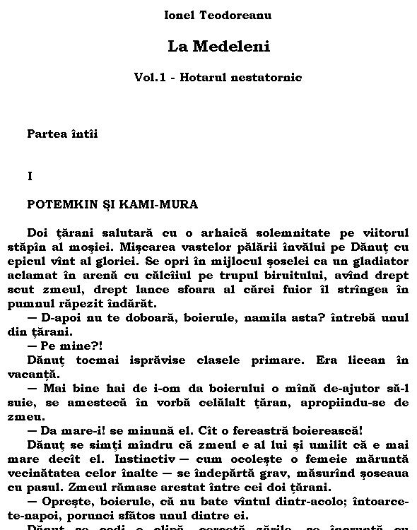 La Medeleni - vol.1