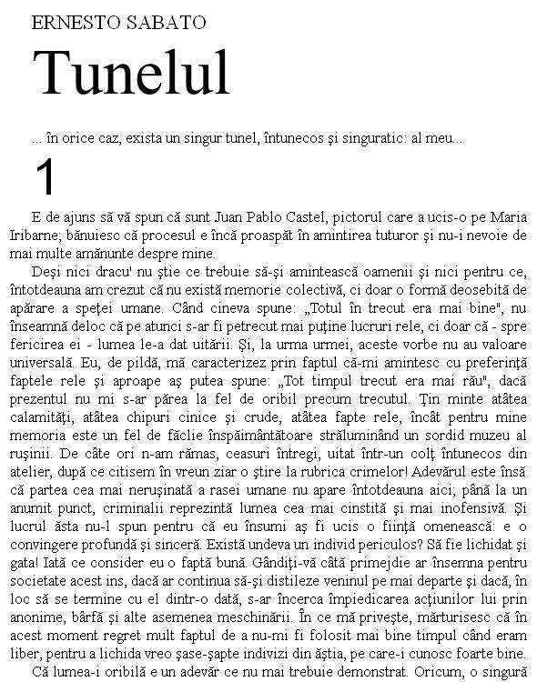 Tunelul