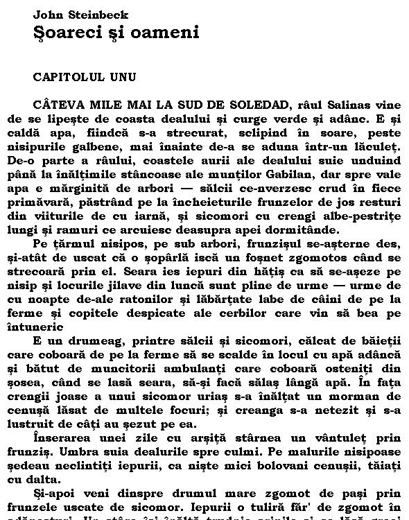Soareci si oameni