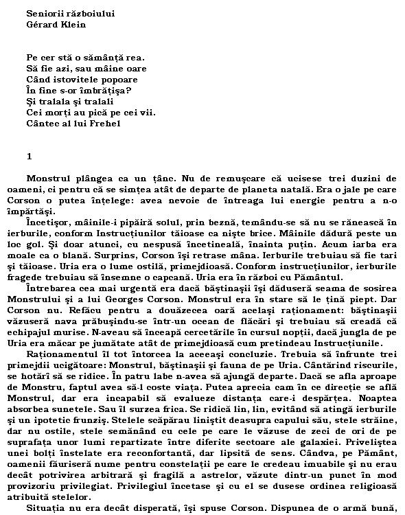 Seniorii razboiului