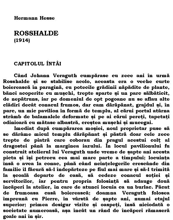Rosshalde