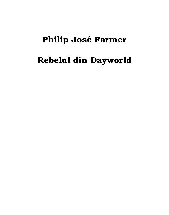 Rebelul din Dayworld