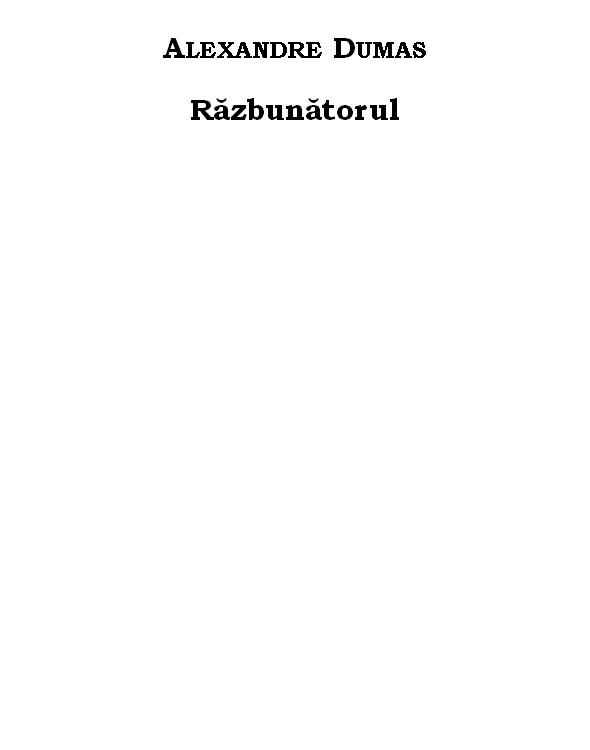 Razbunatorul
