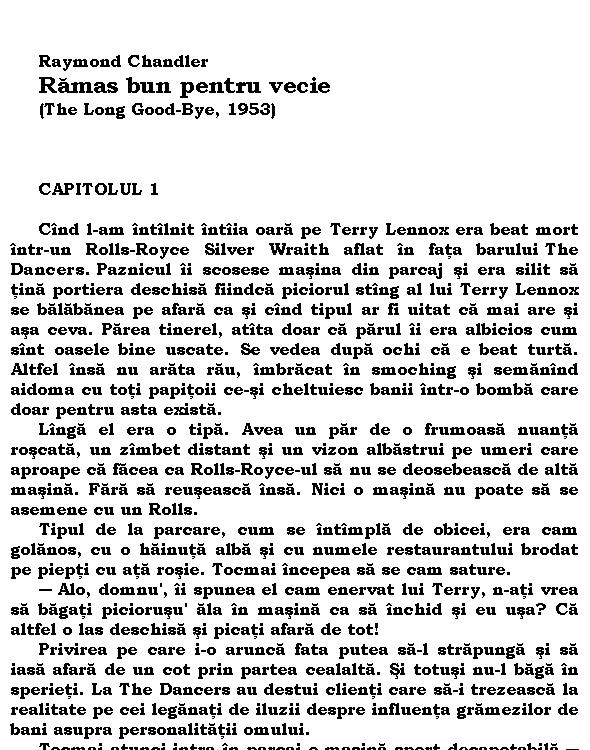 Ramas bun pentru vecie