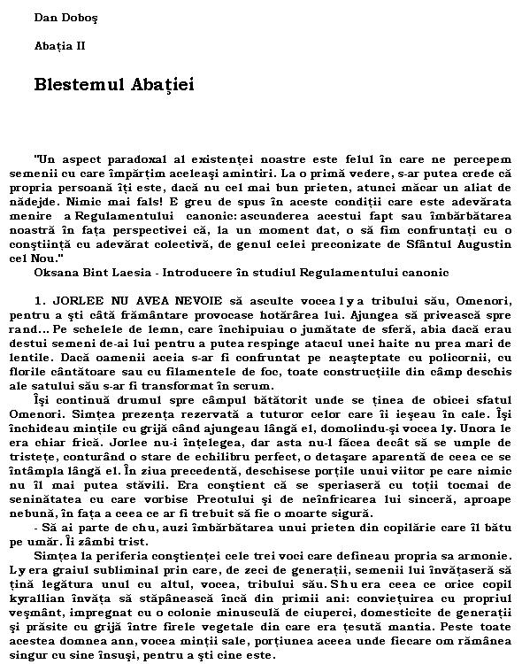 Abatia 2 - Blestemul Abatiei