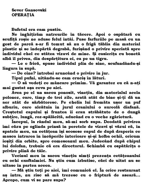 Operatia