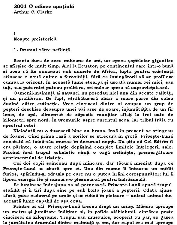 2001 O odisee spaţială