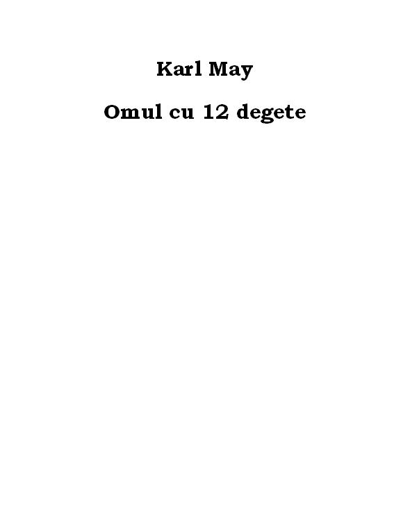 Omul cu 12 degete