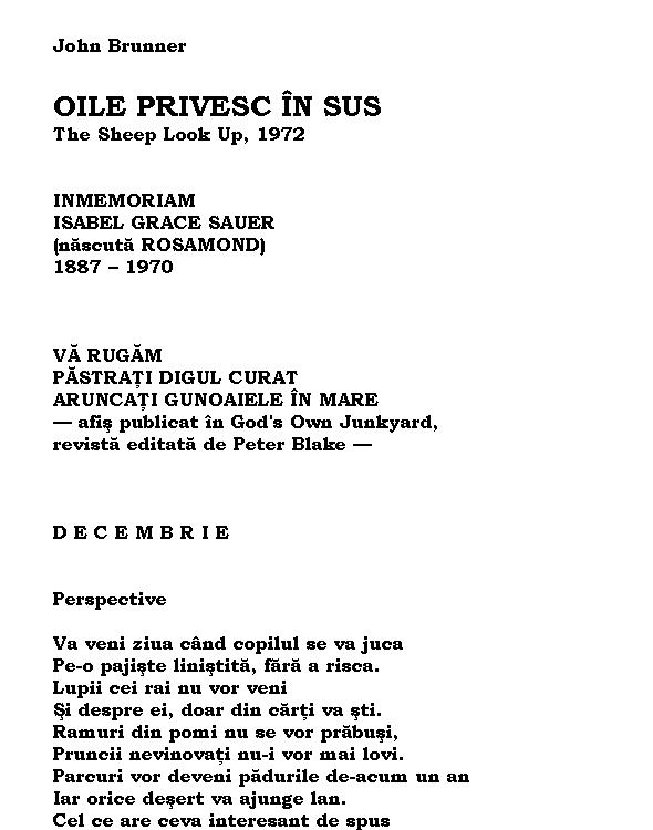 Oile privesc in sus