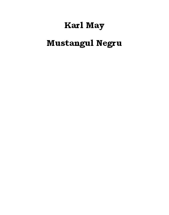 Mustangul Negru
