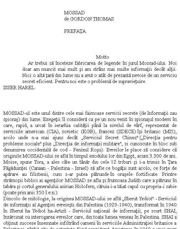 Mossad