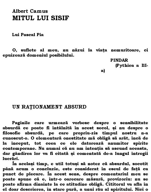 Mitul lui Sisif
