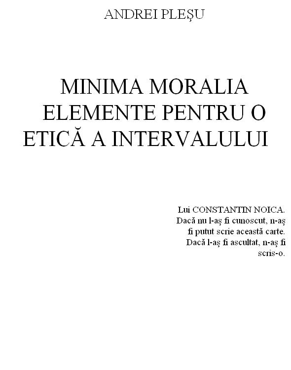 Minima moralia