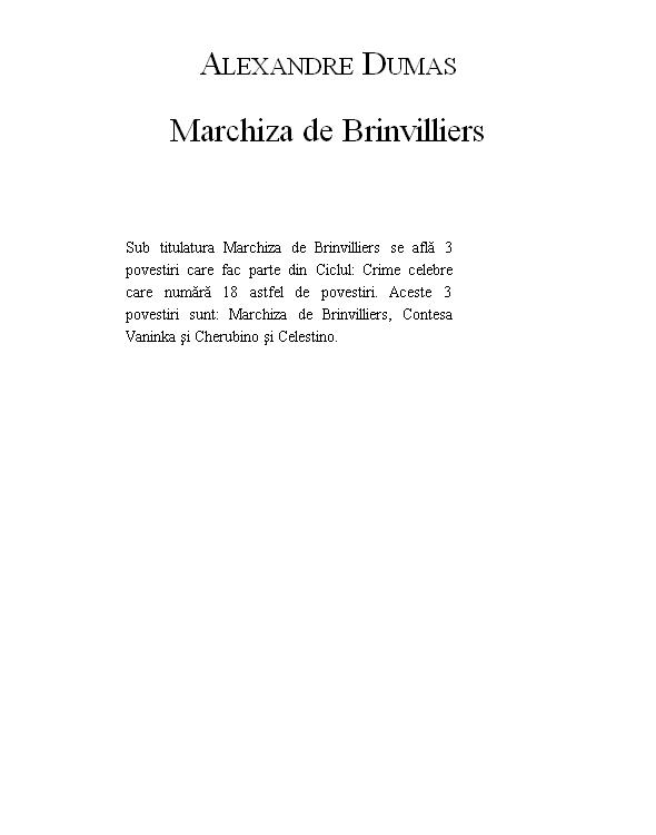 Marchiza de Brinvilliers