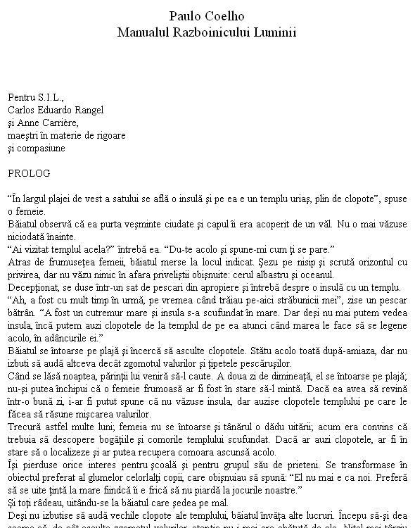 Manualul Razboinicului Luminii