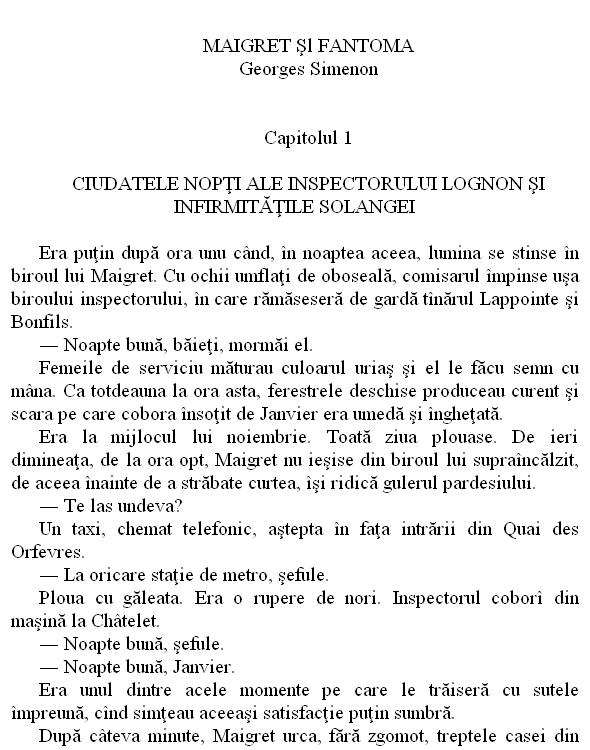 Maigret si fantoma