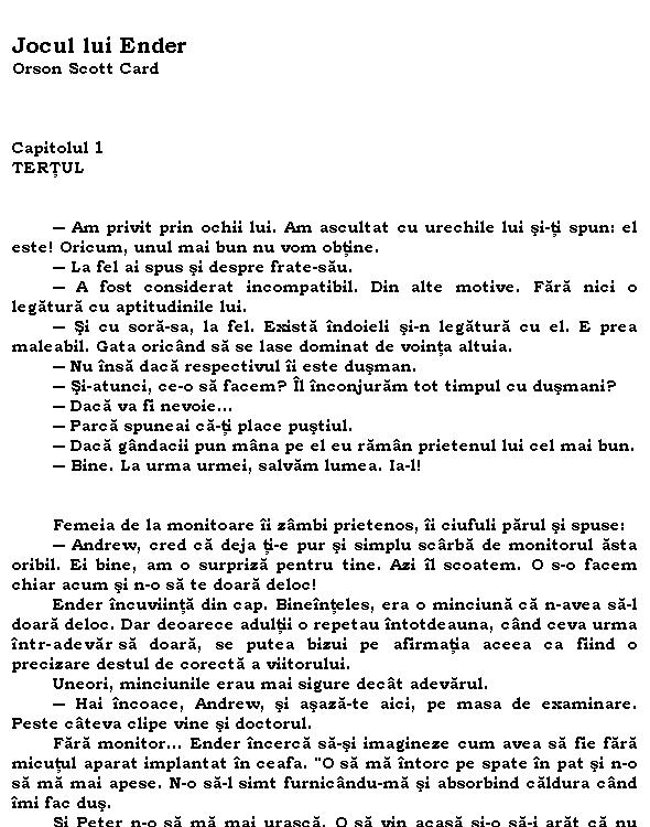 Jocul lui Ender