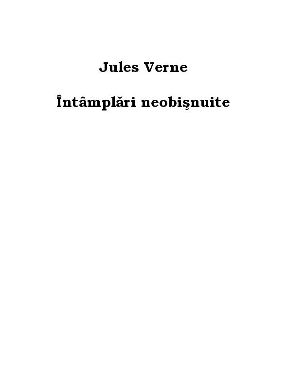 Intamplari neobisnuite