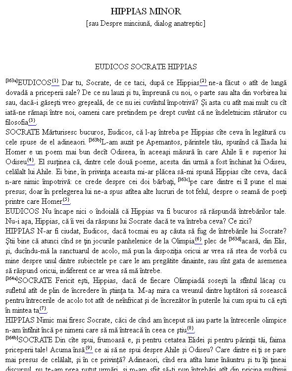 Hippias minor