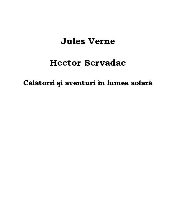 Hector Servadac