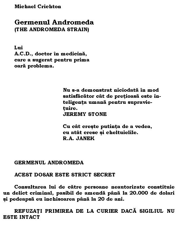 Germenul Andromeda