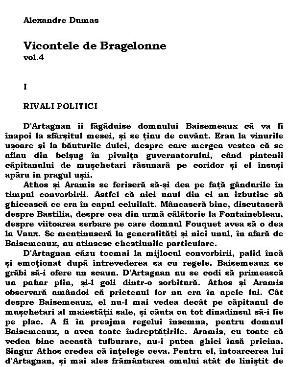 Vicontele de Bragelonne 4