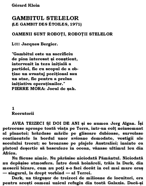 Gambitul stelelor
