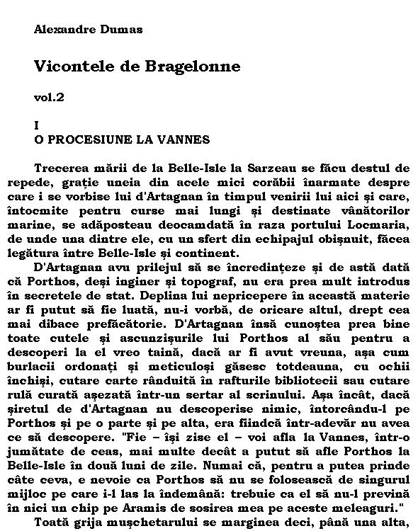 Vicontele de Bragelonne 2