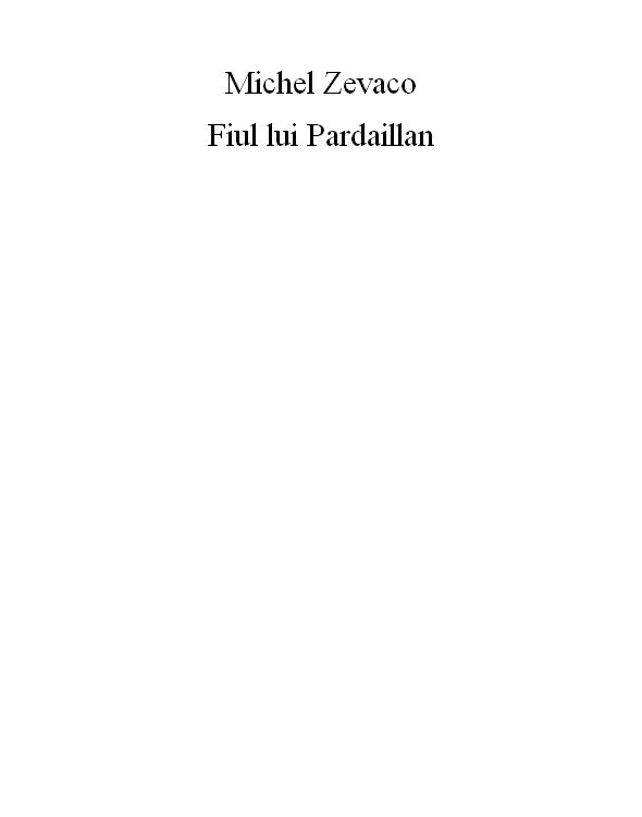 Fiul lui Pardaillan