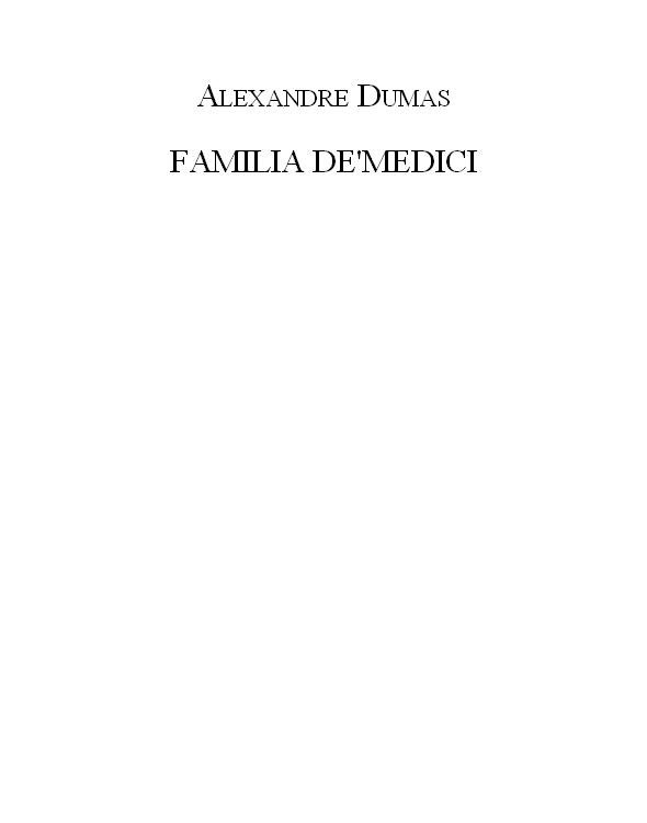 Familia de' Medici