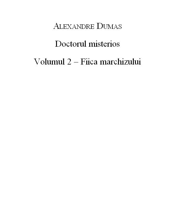 Doctorul misterios - vol.2