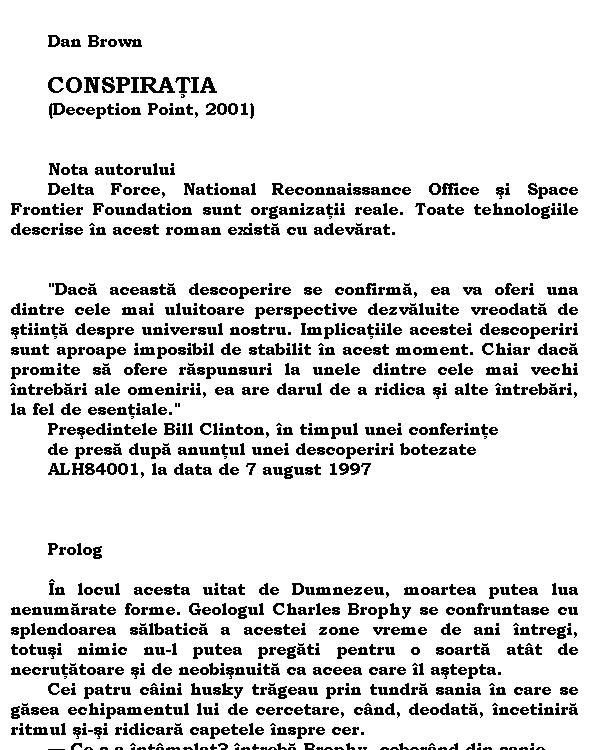 Conspiratia