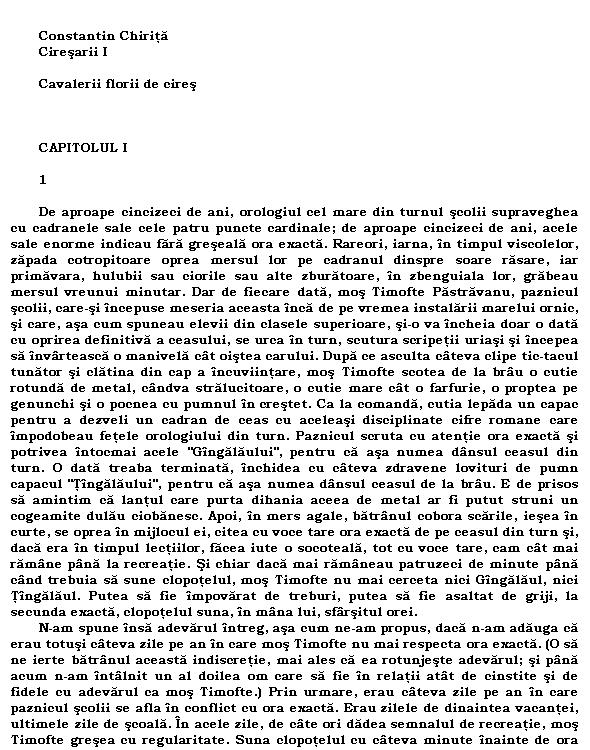 Ciresarii 1 - Cavalerii florii de cires