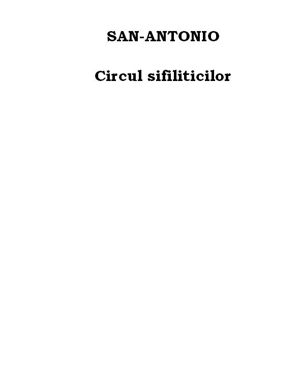 Circul sifiliticilor