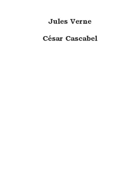 Cesar Cascabel