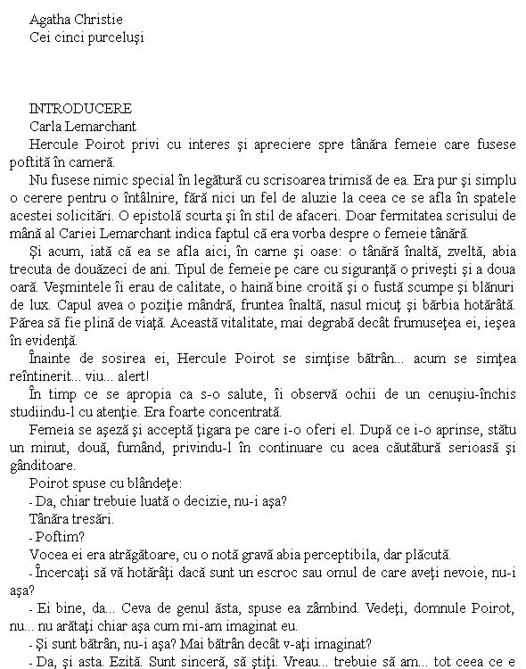 Cei cinci purcelusi