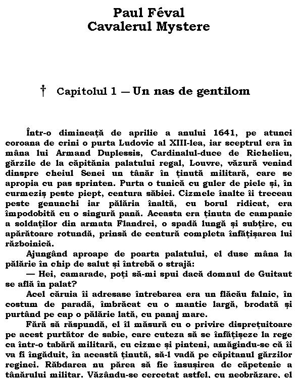 Cavalerul Mystere
